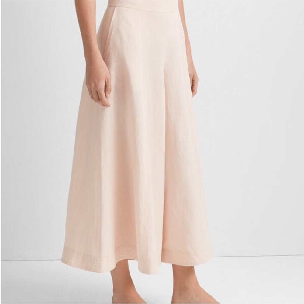Club Monaco Wide Leg Pants in Blush Pink